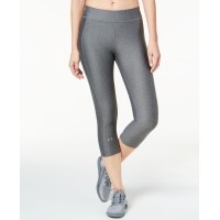Under Armour Women’s HeatGear Armour Capris, Charcoal, Small