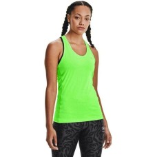 Under Armour Women’s HeatGear Armour Racer Tank, Green, Small