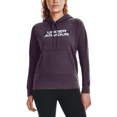Under Armour Women’s Logo Hoodie,Purple, Small