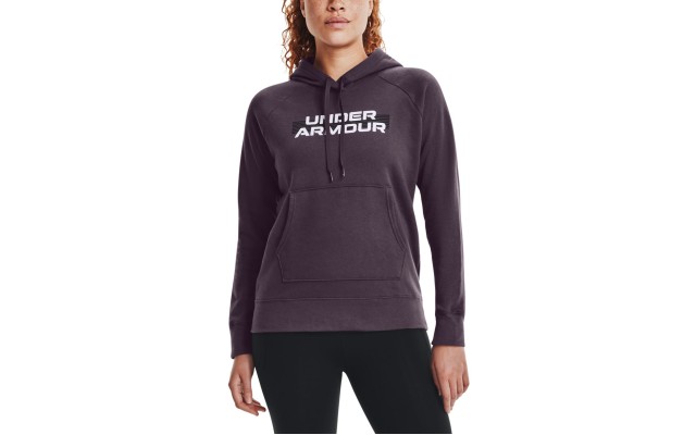  Women’s Logo Hoodie,Purple, Small