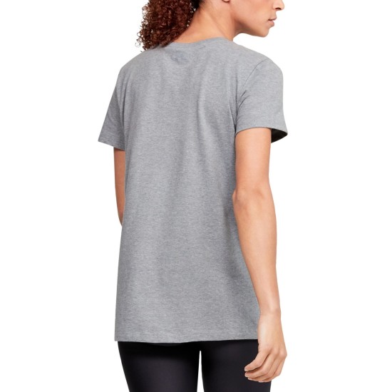  Women’s Logo T-Shirt, Grey, Small