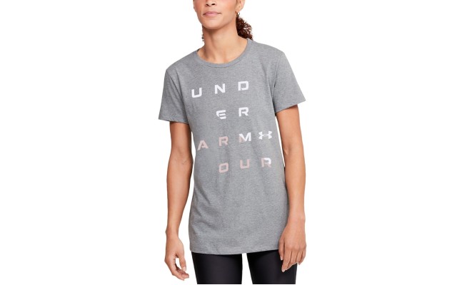  Women’s Logo T-Shirt, Grey, Small