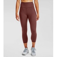 Under Armour Women’s Meridian Crop Leggings, Cinna Red, Small