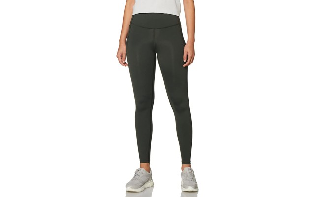  Womens Meridian Full Length Leggings, Green, X-Small