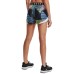  Women’s Play Up Printed Shorts, Black/Multi, X-Small
