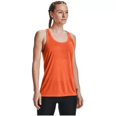 Under Armour Women’s Tech Twist Tank Top , Blaze Orange, Small
