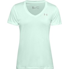 Under Armour Women’s Tech V-Neck Twist Short-Sleeve T-Shirt,Seaglass Blue, X-Small