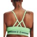  Women’s Ua Seamless Long-Line Low-Impact Sports Bra, Liberty Green, Small