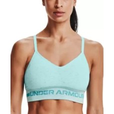 Under Armour Women’s Ua Seamless Long-Line Low-Impact Sports Bra, Tuırquoise, X-Large