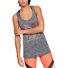 Under Armour Women’s Ua Tech Racerback Tank Top, Black, X-Large