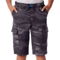 Unionbay Youth Cargo Short, Black, Medium (10/12)