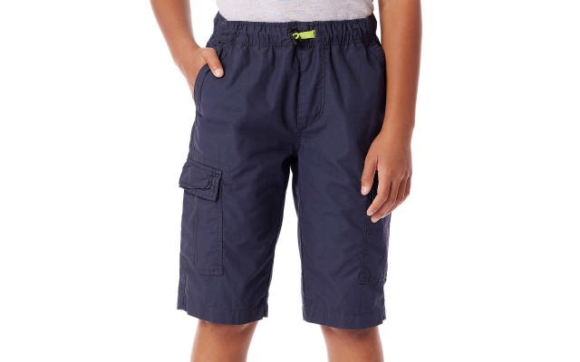  Youth Cargo Short, Blue, Small (7/8)