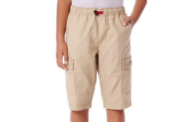  Youth Cargo Short, Tan, Small (7/8)