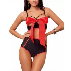 Unwrap Me High Waisted Bra Set, Christmas Bra Set