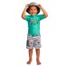  Kids' 3-piece Swim Set, Frog, One Color, 4T