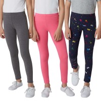 Vigoss Youth 3-pack Legging, Pink, One Color, Large (14/16)