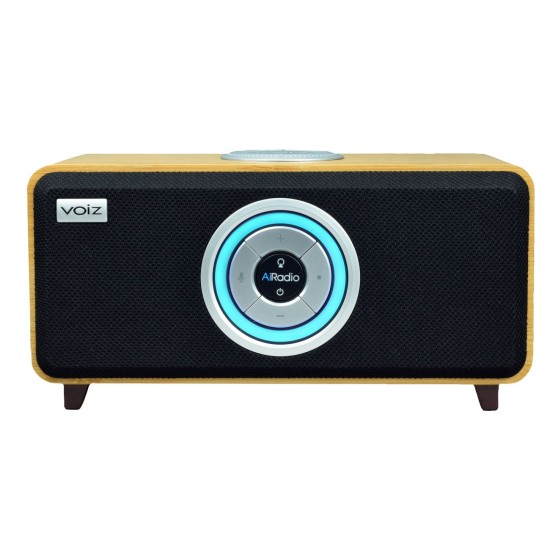   AiRadio Duo Smart Speaker with Alexa Voice Control -Black