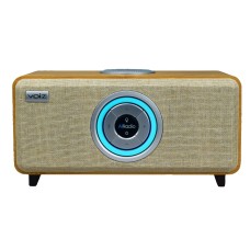 Voiz Voiz AiRadio Duo Smart Speaker with Alexa Voice Control - Natural