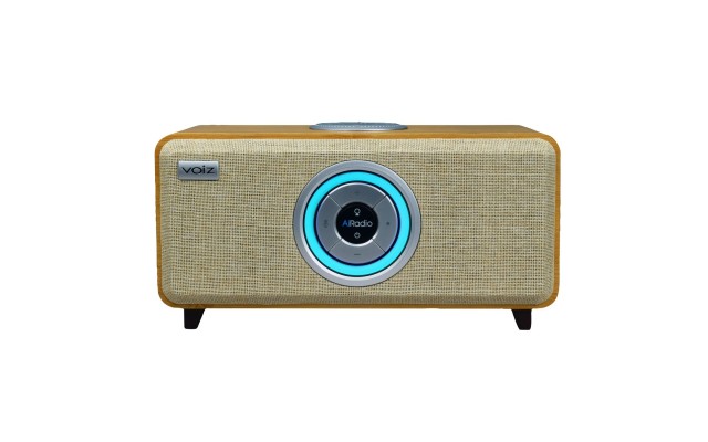   AiRadio Duo Smart Speaker with Alexa Voice Control - Natural
