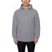  Men's Windbreaker Jacket, Gray, XX-Large