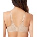  Women’s Plus-size Halo Lace Full Coverage Underwire Bra, Beige, 36C