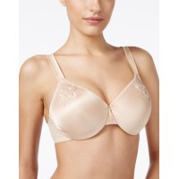 Wacoal Women's Slimline Seamless Minimizer Bras, Beige, 34DDD