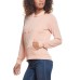  Ladies' Gingham Hoodie, Pink, XX-Large