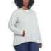  Ladies' Gingham Hoodie, Green, XX-Large