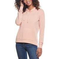 Weatherproof Vintage Ladies' Gingham Hoodie, Pink, Large