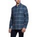  Men’s Flannel, Blue, Large Tall