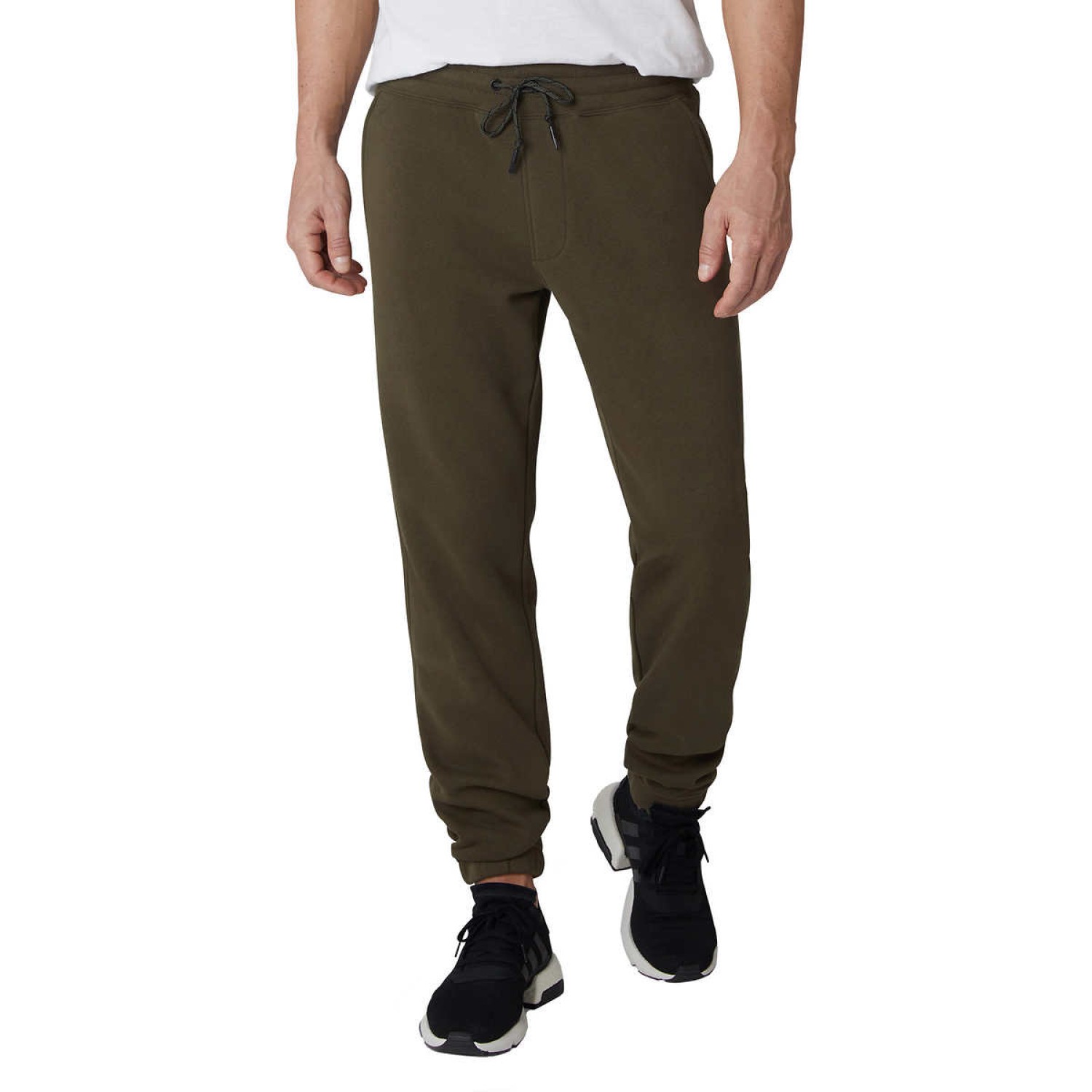 Weatherproof Vintage Men’s Fleece Lined Jogger, Green, Large