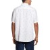  Men's Short Sleeve Woven, White, Large