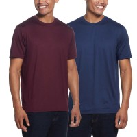Weatherproof Vintage Men's Stretch Tee, 2-pack, Red, X-Large