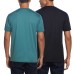  Men's Stretch Tee, 2-pack, Green, X-Large Tall