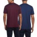  Men's Stretch Tee, 2-pack, Red, X-Large