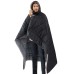 Weatherproof Vintage Outdoor Blanket, Black