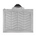 Weatherproof Vintage Outdoor Blanket, Black