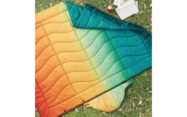 Weatherproof Vintage Outdoor Blanket, Green