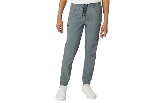  Youth Tech Jogger, Gray, Small (7/8)
