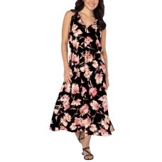 Well Worn Ladies' Long Linen Blend Dress