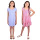  Youth 2-pack Dress, Pink, One Color, X-Small