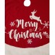  48″ D Merry Christmas Tree Skirt