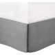  Luxe Quilted Comforter Set Modern Transitional Design, All Season Down Alternative Warm Bedding Matching Shams, Bedskirt, Decorative Pillow, King(104″x92″), Damask Grey 8 Piece