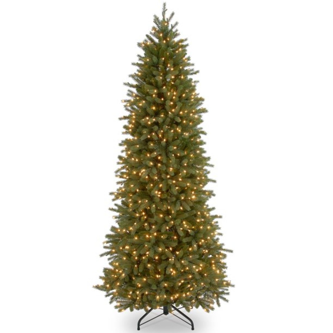 National Tree 6.5′ Pre-Lit Green Jersey Fraser Fir Artificial Christmas ...