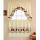  Red Delicious 24 Window Curtain Tier Set 56×24