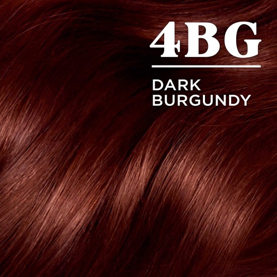  Nice’n Easy Permanent Hair Color Creme, 4BG Dark Burgundy, Hair Dye, 1 Application