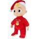  Musical Deck The Halls JJ Doll - Includes JJ Roto Doll with Santa Hat - Festive Doll with Activated Sounds- Toys for Preschoolers