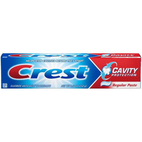  Fluoride Anticavity Toothpaste, Regular Paste, 8.2 Ounce, One