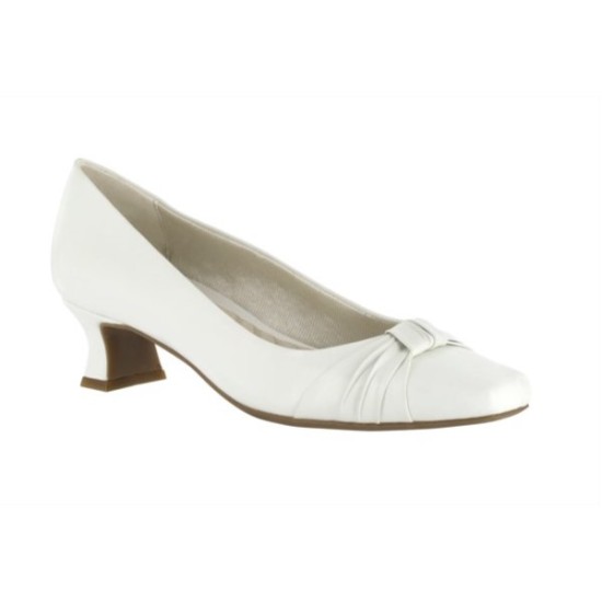  Waive Pumps Women's Shoes, White, 6 WW