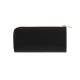  Zip Around Safiano Leather Black Wallet (Black)